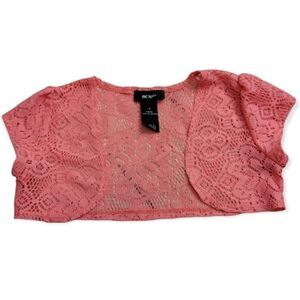 BCX lace shrug cardigan 7